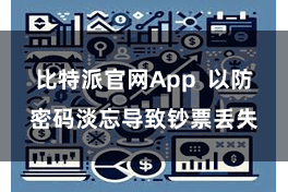 比特派官网App 以防密码淡忘导致钞票丢失