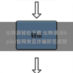比特派轻松下载 比特派(Bitpie)官网常见诈骗防范提醒
