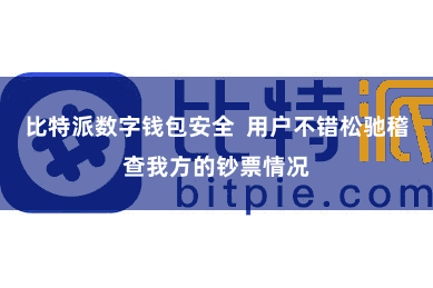 比特派数字钱包安全  用户不错松驰稽查我方的钞票情况