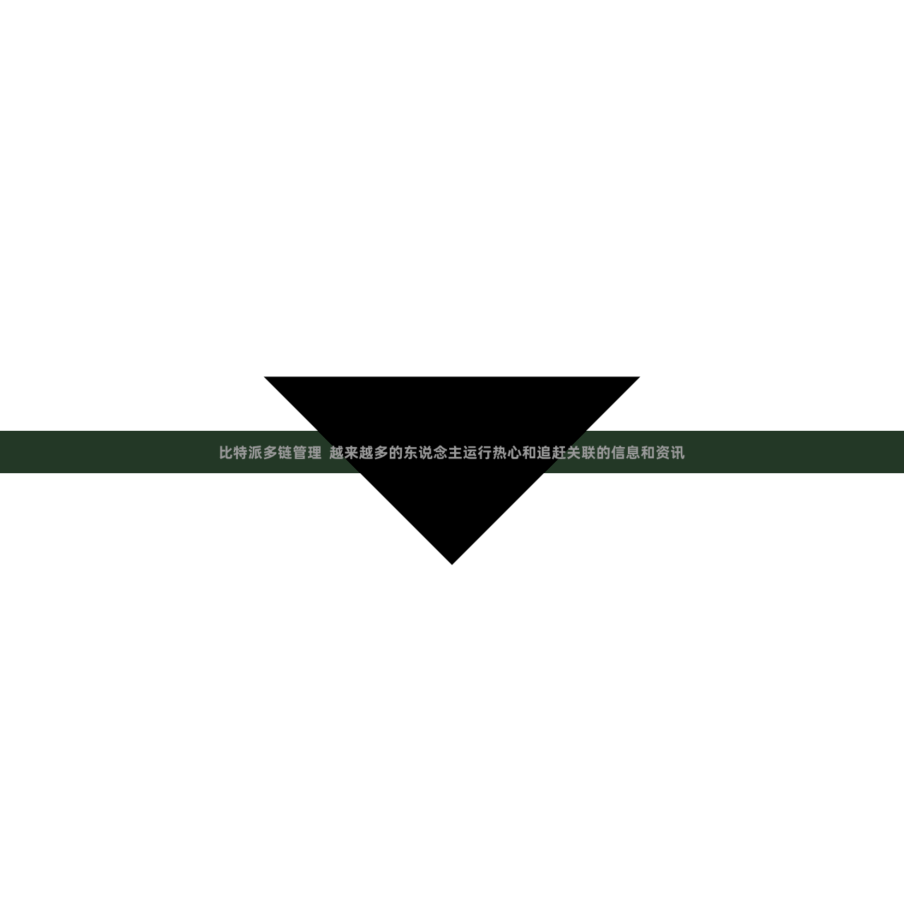 比特派多链管理  越来越多的东说念主运行热心和追赶关联的信息和资讯